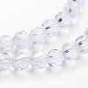 Transparent Glass Bead Strands X-GLAA-G013-8mm-72-3