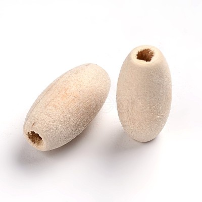 Unfinished Wood Beads X-WOOD-S650-85-LF-1
