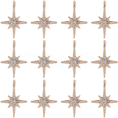 30Pcs Alloy Rhinestone Pendants FIND-SC0011-04-1
