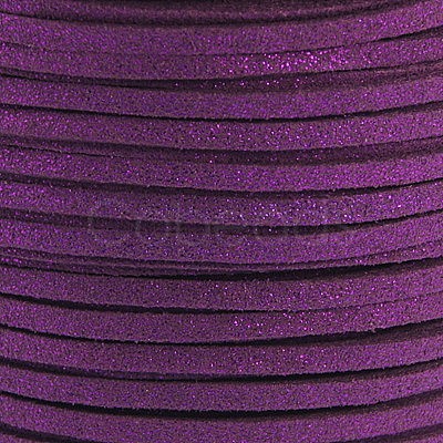 Glitter Powder Faux Suede Cord LW-D001-1006-1