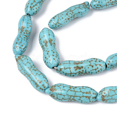 Synthetic Turquoise Beads Strands G-N352-16A-1