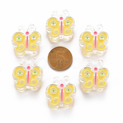Transparent Acrylic Beads MACR-S374-01A-01-1