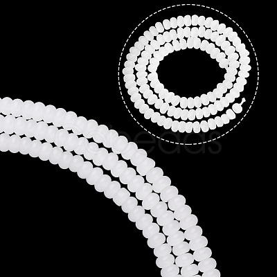 3 Strands Imitation Jade Glass Beads GLAA-PA0001-36A-01-1