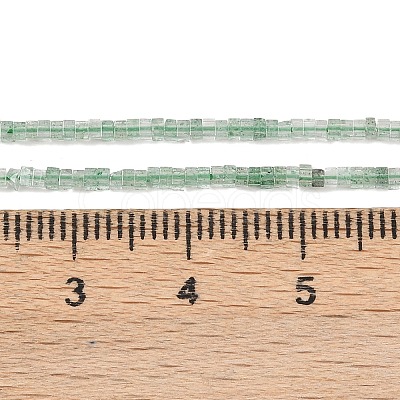 Natural Green Strawberry Quartz Beads Strands G-K399-B02-01-1
