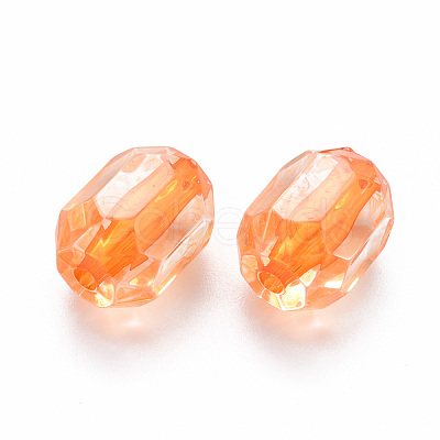 Transparent Acrylic Beads TACR-S154-24A-84-1