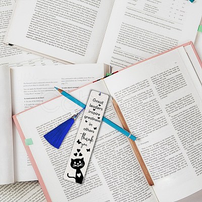 DIY Rectangle Bookmark Making Kits DIY-CP0006-84J-1