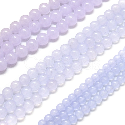 Natural Malaysia Jade Beads Strands G-L645-C01-4mm-02-1