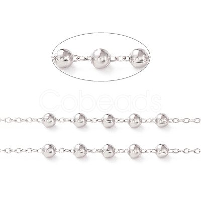 Tarnish Resistant 304 Stainless Steel Satellite Chains STAS-I186-02P-1