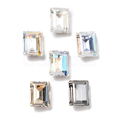 K9 Glass Rhinestone Cabochons GLAA-H034-05D-1