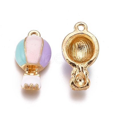 Alloy Enamel Pendants ENAM-I044-09A-1