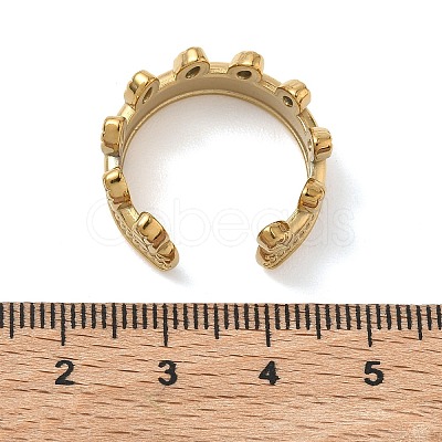 304 Stainless Steel Cuff Open Rings for Women RJEW-L341-02A-G-1
