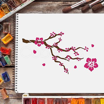 Plastic Reusable Drawing Painting Stencils Templates DIY-WH0172-307-1