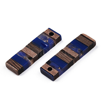 Translucent Resin & Walnut Wood Pendants RESI-TAC0017-47-A01-1
