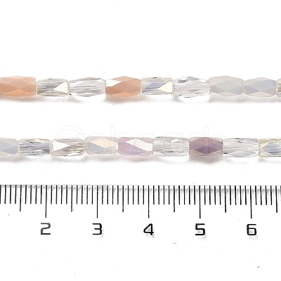 Electroplate Glass Beads Strands EGLA-D030-07A-1