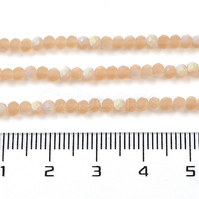 Imitation Jade Glass Beads Strands EGLA-YW0003-19A-20-1