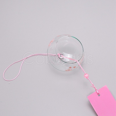 Japanese Round Painting Glass Wind Chimes CF-TAC0001-05D-1