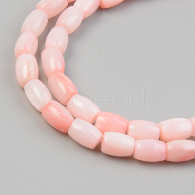 Natural Freshwater Shell Beads Strand X-SHEL-T017-39B-1