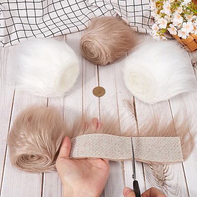 Artificial Wool Gnome Beard Costume Beard OCOR-WH0078-101E-1