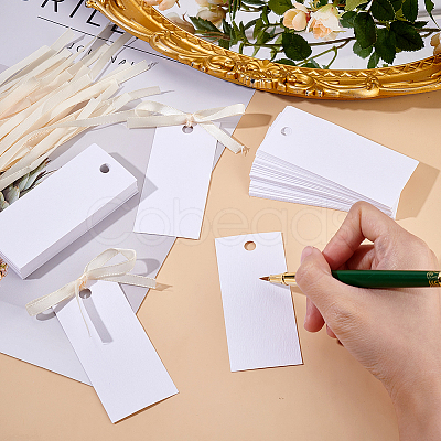 100 Sets Blank Paper Gift Tags CDIS-ME0001-02C-1