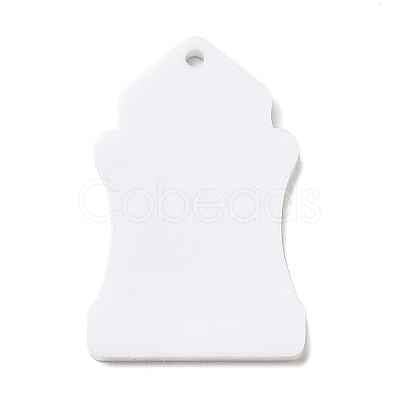 Halloween Themed Opaque Acrylic Pendants SACR-L004-04D-1