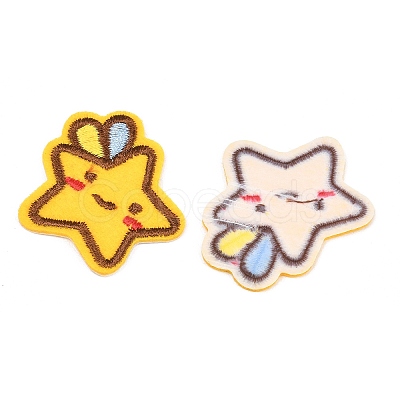 Polyester Computerized Embroidery Cloth Iron on Sew on Patches PATC-L001-15-1