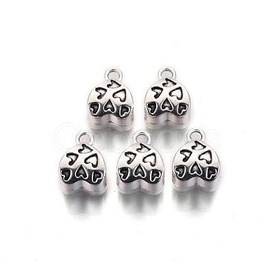 Tibetan Style Alloy Tube Bails TIBE-S314-107AS-RS-1