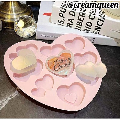 Heart Silicone Molds LS-DIY-I059-08-1