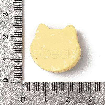Cute Opaque Resin Cabochons RESI-G106-02E-1