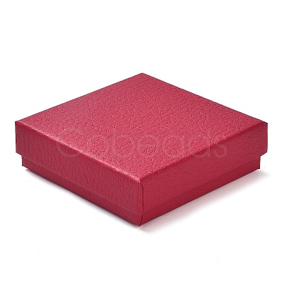 Square Cardboard Necklace Box CBOX-Q038-02E-1