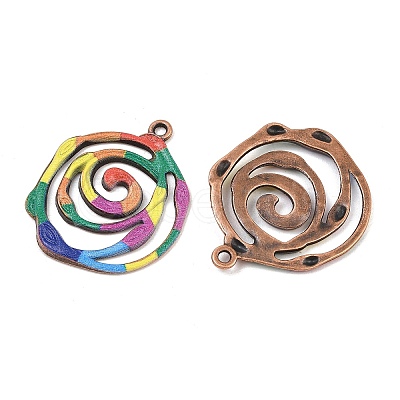 Tibetan Style Alloy Pendants AL-CBA606A-05-1