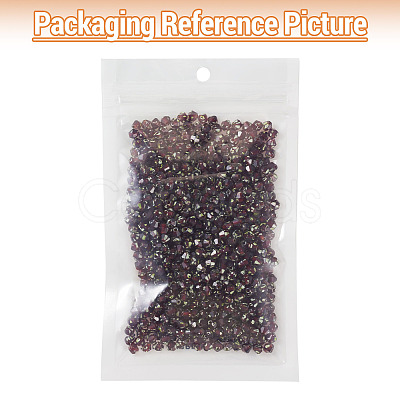 Picasso Baking Paint Glass Seed Beads SEED-TA0001-62J-1
