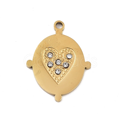Ion Plating(IP) 304 Stainless Steel Pendant STAS-U014-21G-1