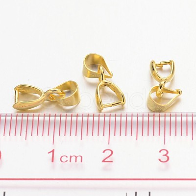 Brass Ice Pick Pinch Bails IFIN-KK08-G-1