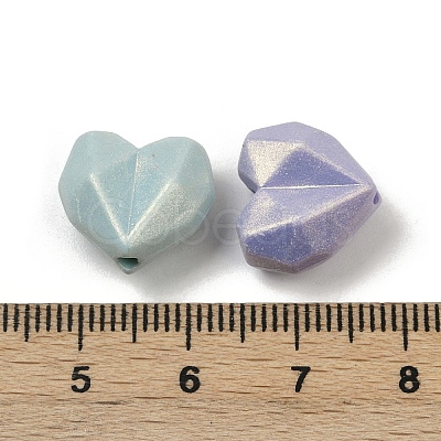 UV Plating Opaque Acrylic Beads OACR-B031-60-1