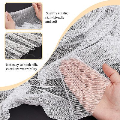 Polyester Mesh Fabric DIY-WH0569-94B-1