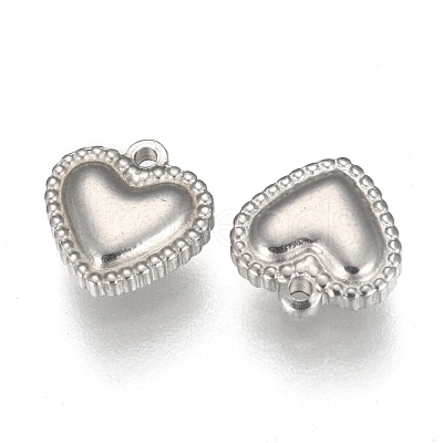 Tarnish Resistant 304 Stainless Steel Charms STAS-F249-34P-A-1