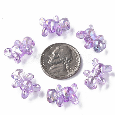 Transparent Acrylic Beads MACR-S154-127-C04-1
