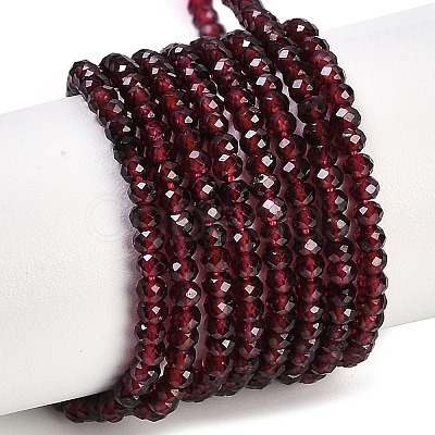 Natural Garnet Beads Strands G-H071-A02-01-1