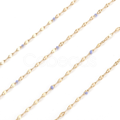 Handmade 304 Stainless Steel Dapped Chains CHS-D026-16C-G-1