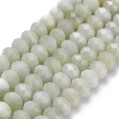 Natural New Jade Beads Strands G-Z111-A16-1