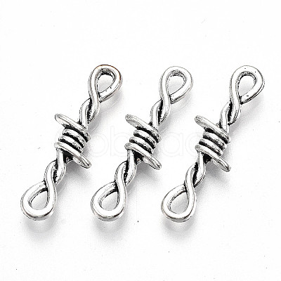 Tibetan Style Alloy Links/Connector LS-X-TIBE-S323-097AS-RS-1
