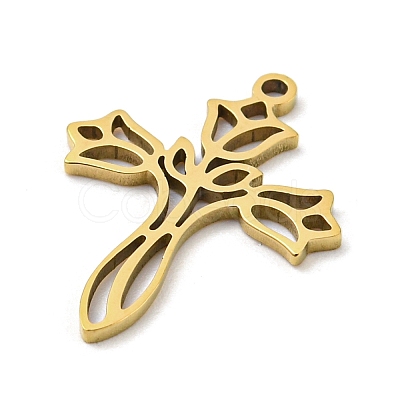 201 Stainless Steel Pendants STAS-H188-03D-G-1