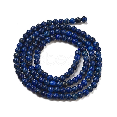 Dyed Natural Lapis Lazuli Beads Strands X-G-G143-A01-01-1