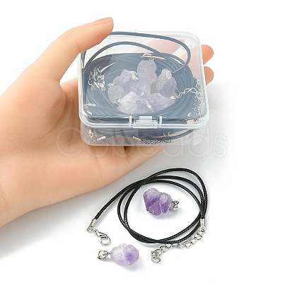 DIY Necklace Making Kit DIY-YW0007-04-1