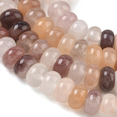 Natural Quartz Beads Strands GG-CBA9281-A07-5x8mm-1