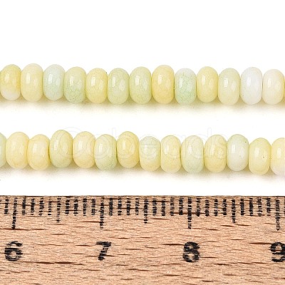 Ombre Effect Dyed Glass Beads Strands GLAA-T030-07A-05-1