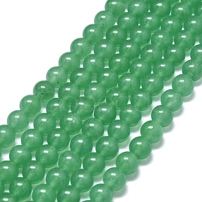 Natural Malaysia Jade Beads Strands G-L645-C01-6mm-13-1