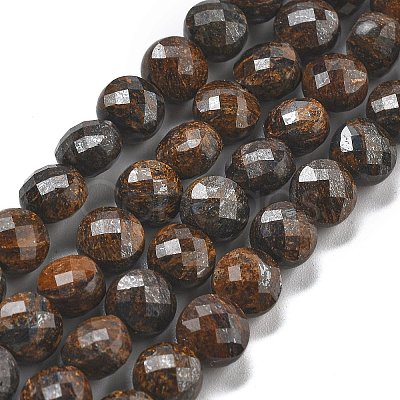 Natural Bronzite Beads Strands G-C179-A07-02-1