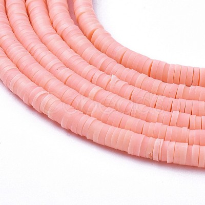 Handmade Polymer Clay Beads CLAY-R067-4.0mm-18-1