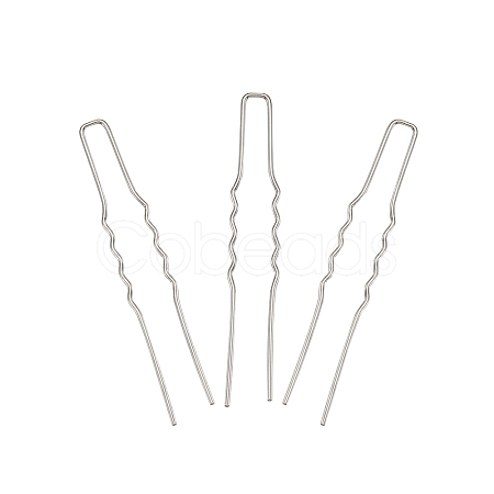 Hair Accessories Iron Hair Forks Findings OHAR-TAC0002-01P-1